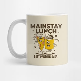 Mainstay lunch, pizza and coffee Mug